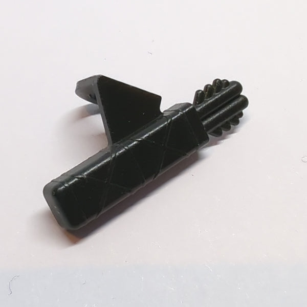 Minifig, Waffe Pfeilköcher für Bogen schwarz black