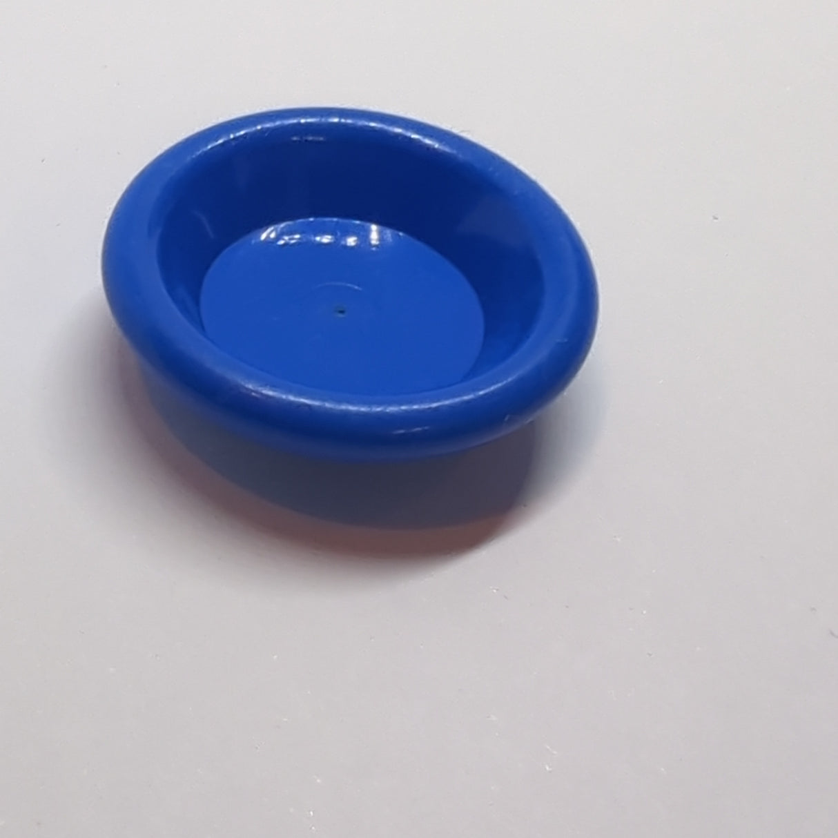 3x3 Teller / Schale mit Noppe blau blue