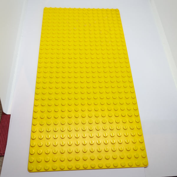 16x32 Grundplatte gelb yellow