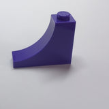 1x3x2 Bogenstein invertiert lila dark purple