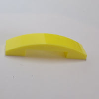 1x4 Bogenstein flach keine Noppen hellgelb bright light yellow