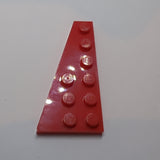 NEU Flügelplatte 6 x 3 links rot