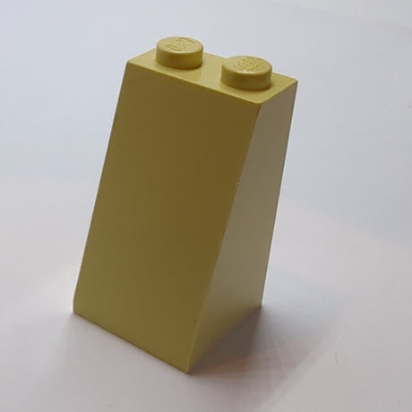 2x2x3 Dachstein 73° mit geschlossenen Noppen beige tan