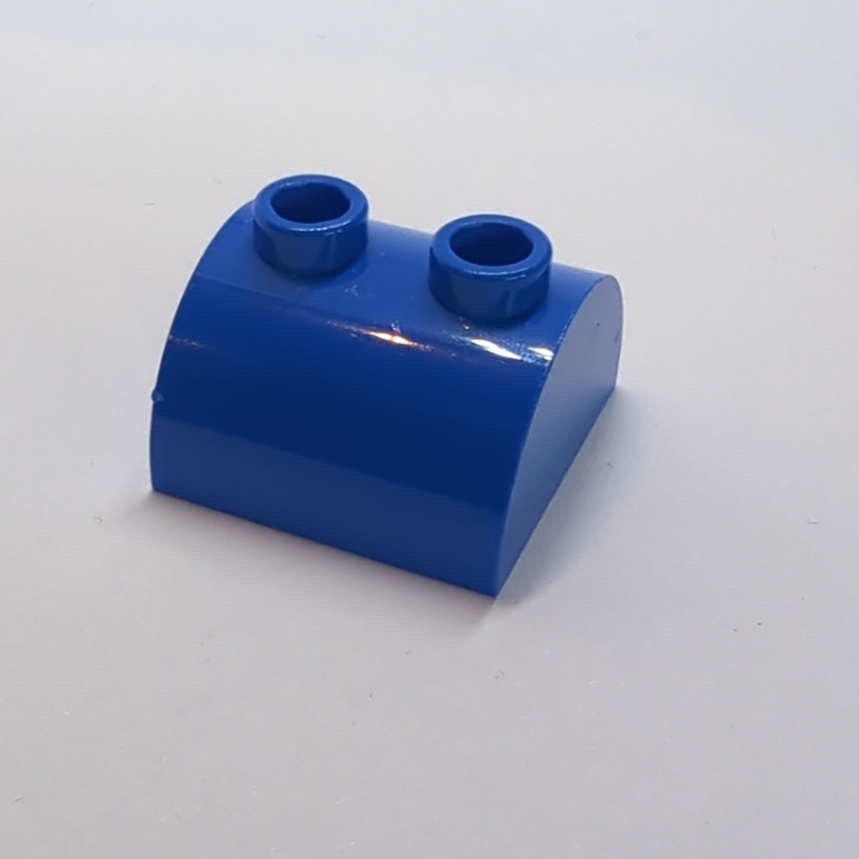 NEU Bogenstein 2 x 2 x 1 doppelt mit 2 Noppen blau