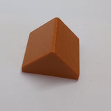 2x2 Dachfirst 45° dunkelorange dark orange