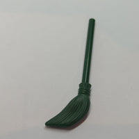 Utensil Minifigur Besen Hexenbesen dunkelgrün dark green