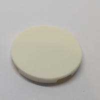 NEU Tile, Round 3x3 weiss white