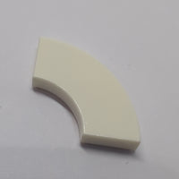 NEU Tile, Round Corner 2x2 Macaroni weiss white