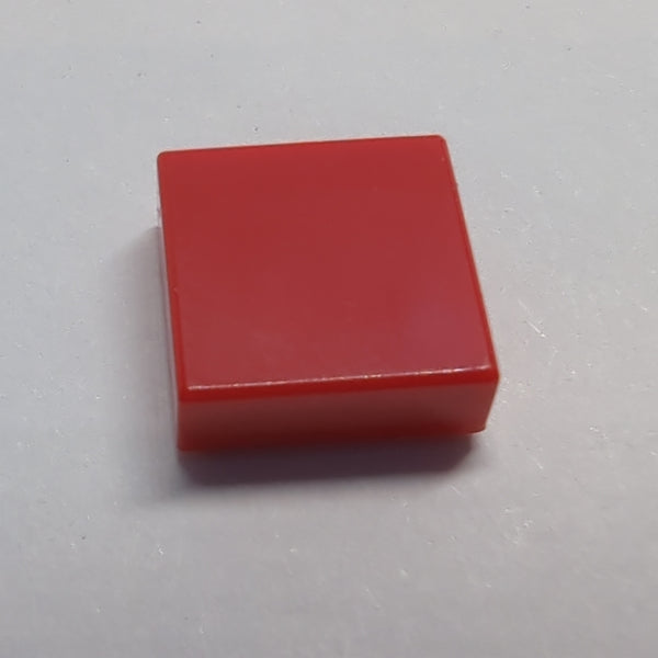 NEU Tile 1x1 with Groove rot red