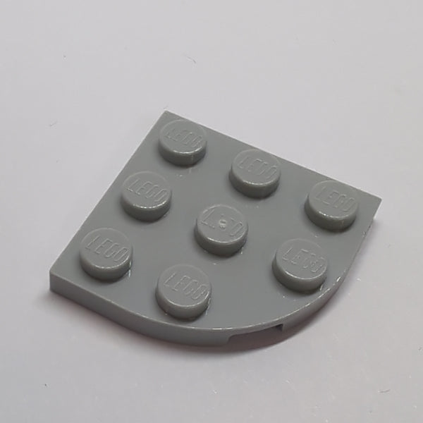 NEU Plate, Round Corner 3x3 neuhellgrau light blusih gray