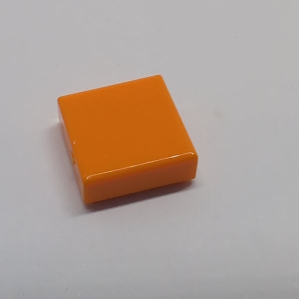 NEU Tile 1x1 with Groove orange orange