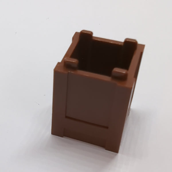 NEU Container, Box 2x2x2 - Top Opening neubraun reddish brown