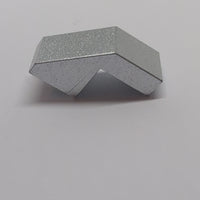 NEU Slope 45 2x1 with Cutout without Stud silber metallic metallic silver