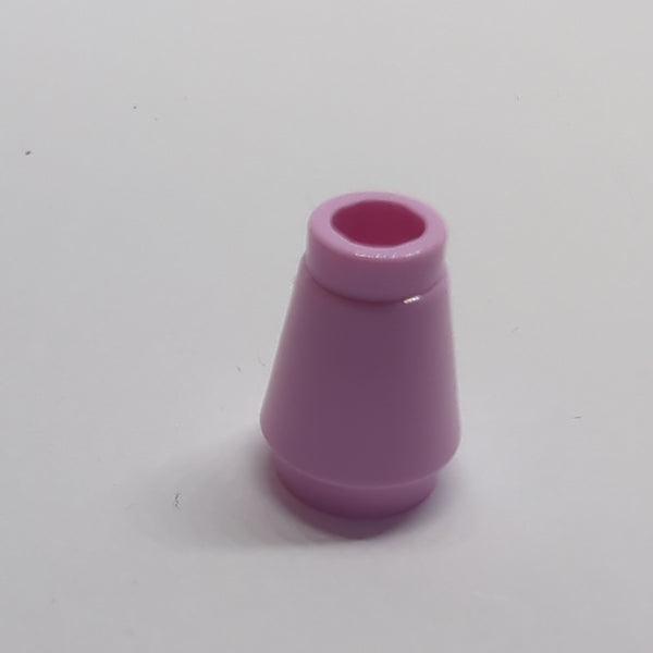 NEU Cone 1x1 with Top Groove rosa bright pink