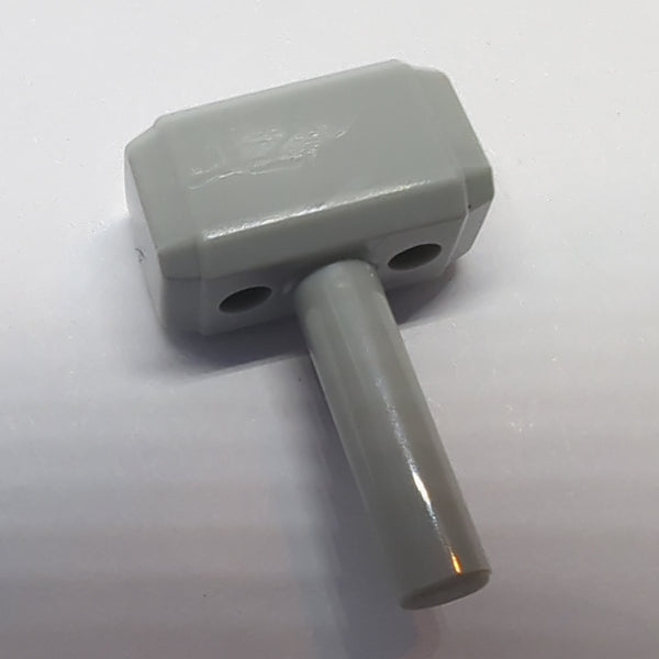 NEU Minifigure, Utensil Tool Sledgehammer (Mjolnir, Hammer) neuhellgrau light bluish gray