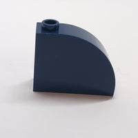 NEU Slope, Curved 3x1x2 with Stud dunkelblau dark blue