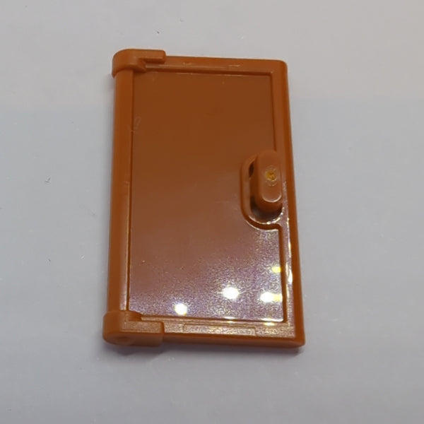 NEU Door 1x2x3 with Vertical Handle, Mold for Tabless Frames dunkelorange dark orange