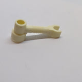 Stab 1x3 mit Clip und Noppe, Behälter (Roboterarm) weiss white