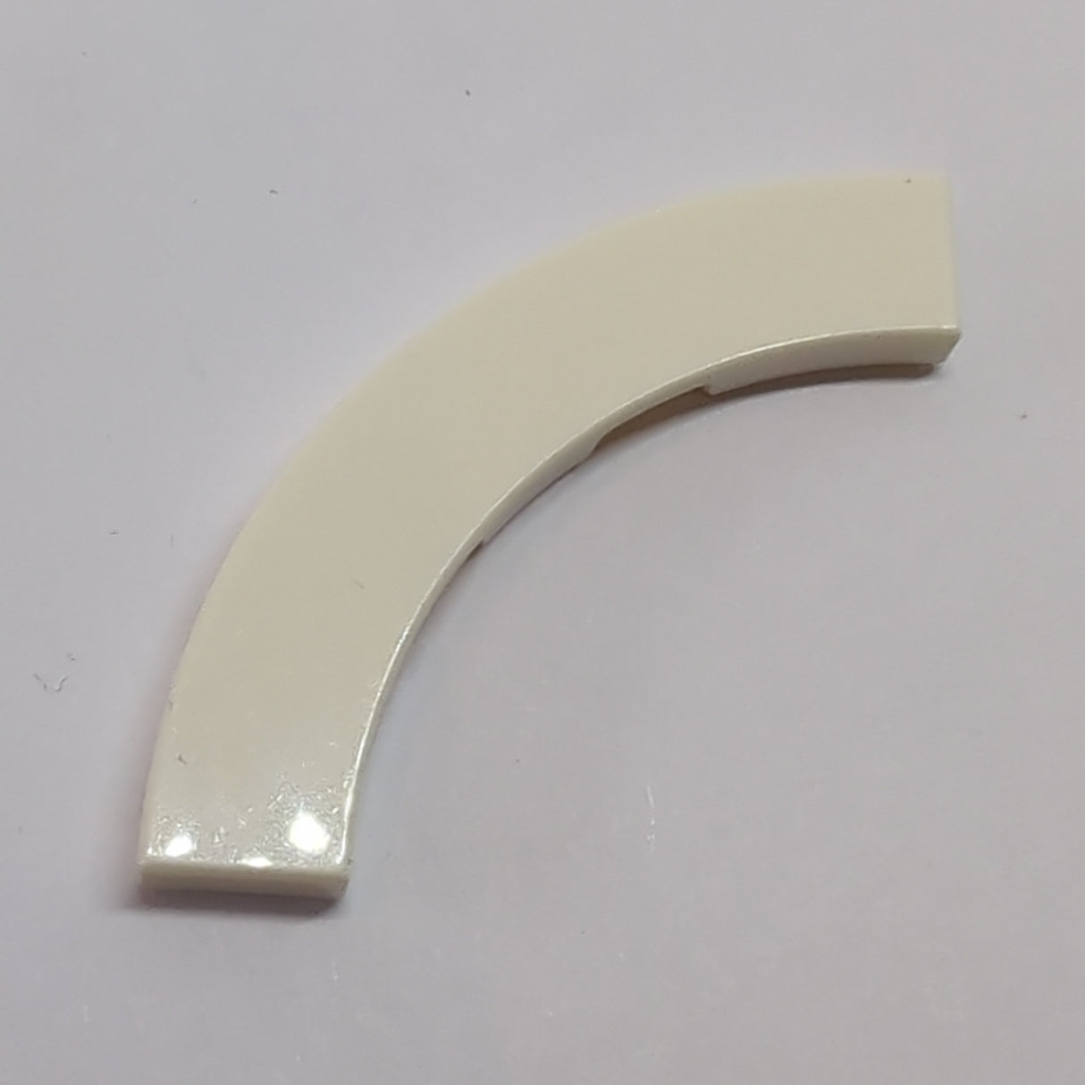 4x4 Fliese modifiziert Macaroni, Kurve breit weiss white