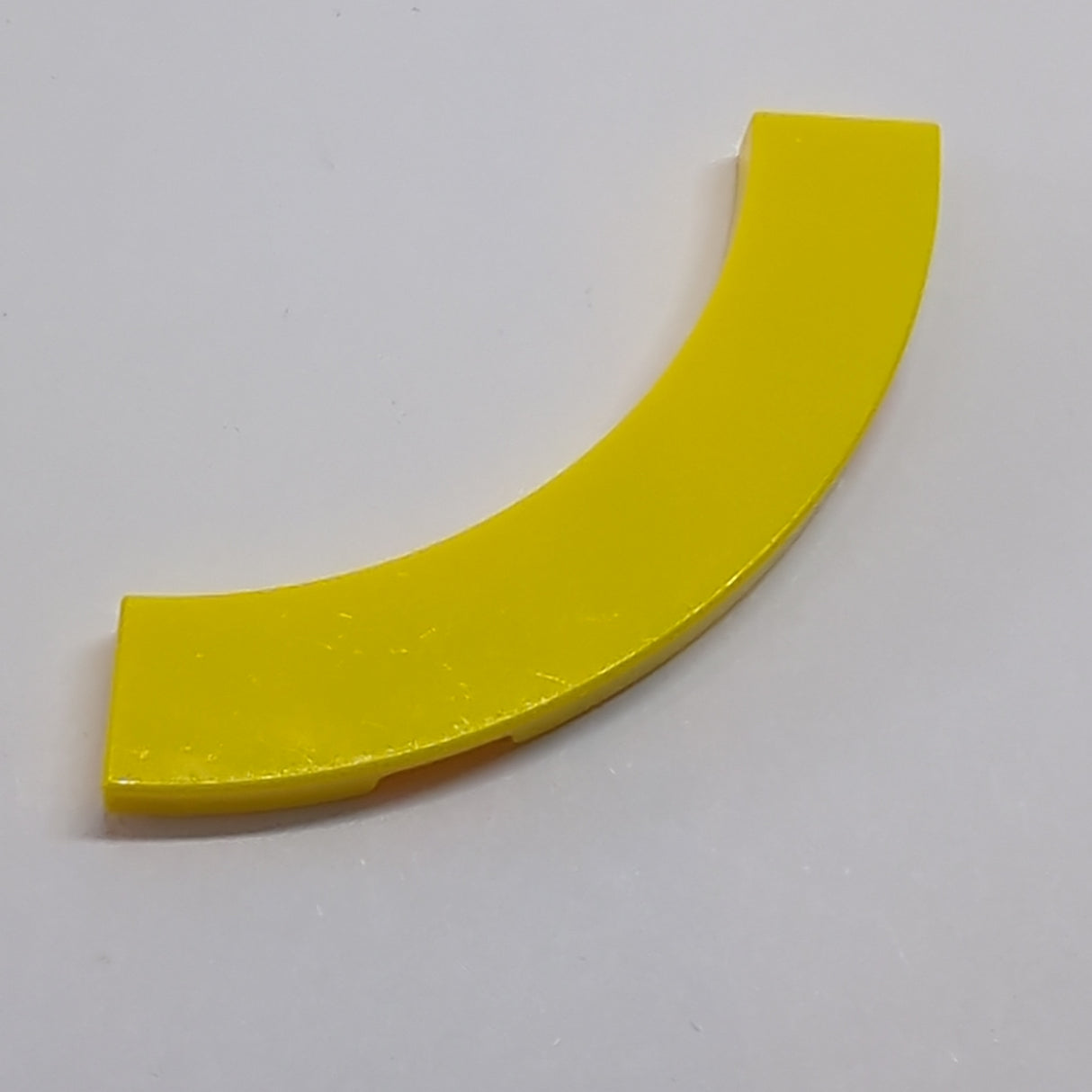 4x4 Fliese modifiziert Macaroni, Kurve breit gelb yellow