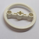 Technik Lenkrad Polley Kurbel Antrieb Gross weiss white