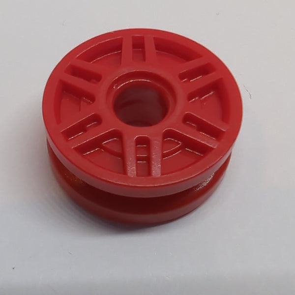 Felge 18mm x 8mm mit Pin-Loch und Innenring rot red
