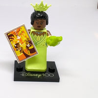 NEU Minifigur Tiana, Disney 100 (Complete Set with Stand and Accessories)