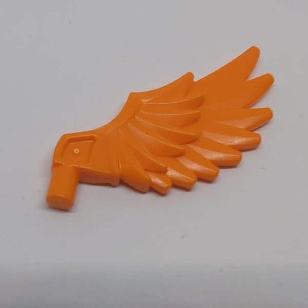 Flügel Schwinge Engel mit Federn orange orange