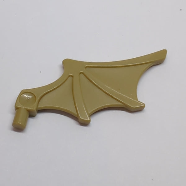 Minifigure Flügel Wing Bat Style Flügel dunkelbeige dark tan