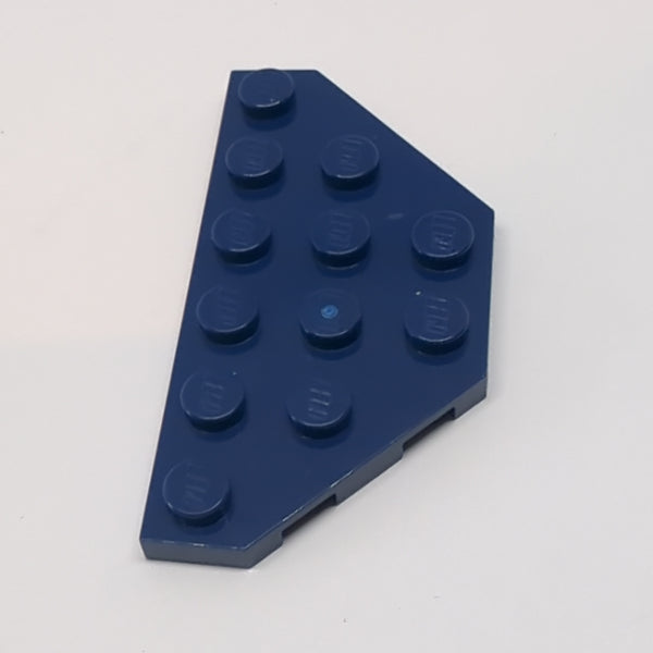 NEU Wedge, Plate 3 x 6 Cut Corners dunkelblau dark blue