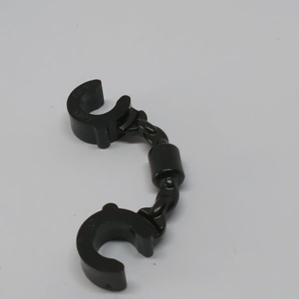 NEU Minifigure, Utensil Handcuffs schwarz black