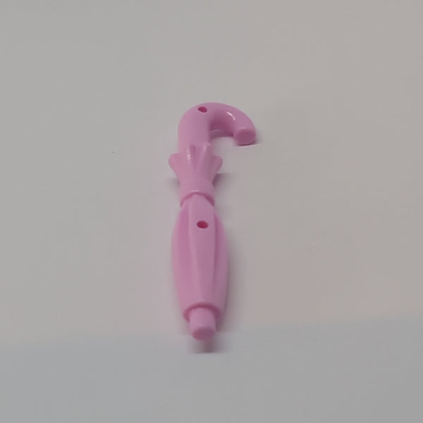 NEU Minifigure, Utensil Umbrella Folded rosa bright light pink