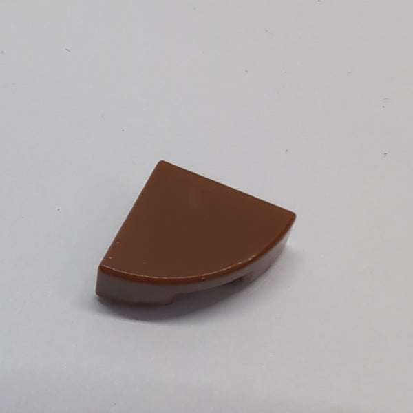 NEU Tile, Round 1 x 1 Quarter neubraun reddish brown