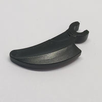 NEU Barb / Claw / Horn / Tooth with Clip, Curved schwarz black