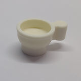 NEU Minifigure, Utensil Teacup weiss white