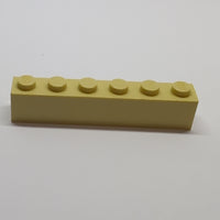 NEU Brick 1 x 6 beige tan