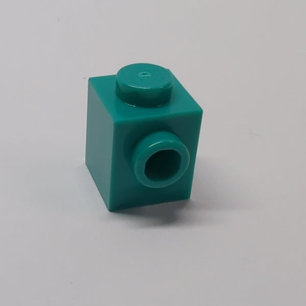 NEU Brick, Modified 1 x 1 with Stud on Side türkis dark turquoise
