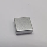 NEU Fliese 1 x 1 silbermetallic