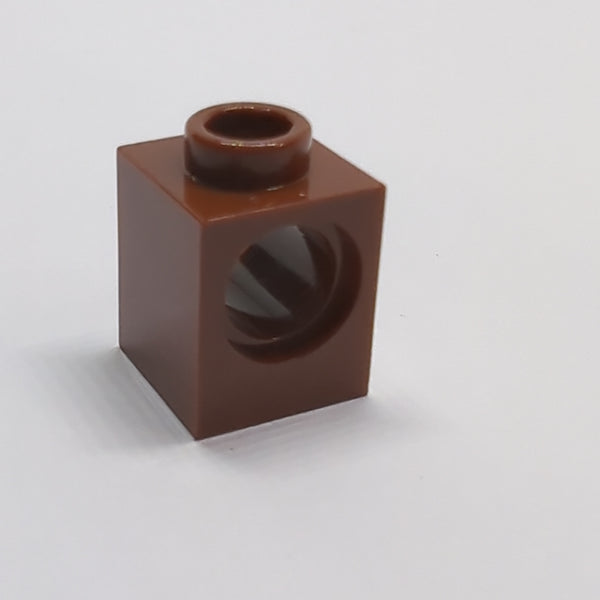 NEU Technic, Brick 1 x 1 with Hole neubraun reddish brown