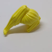 NEU Minifigure, Hair Female Ponytail Long with Side Bangs hellgelb bright light yellow