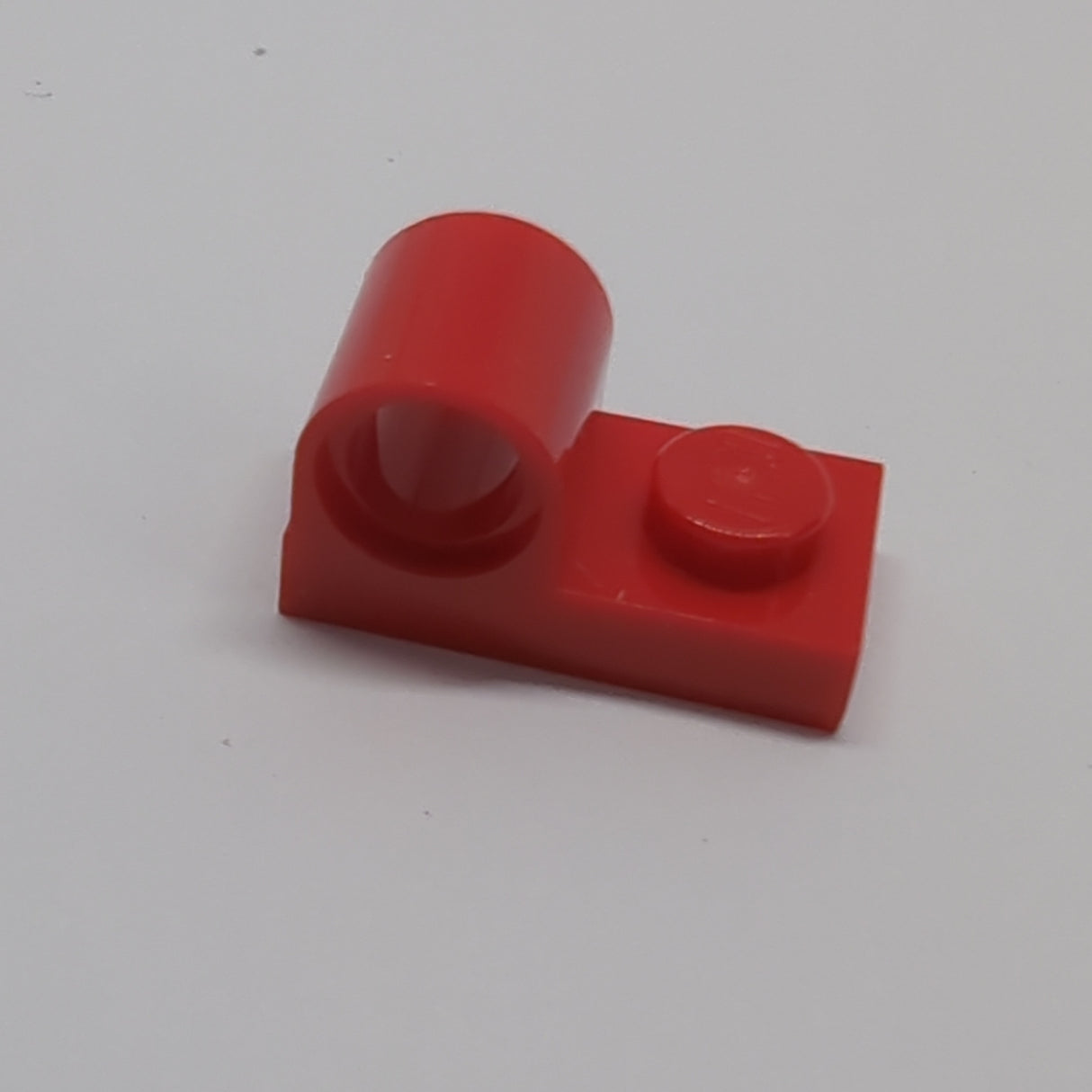 NEU Platte, modifiziert 1 x 2 mit Pinloch oben rot