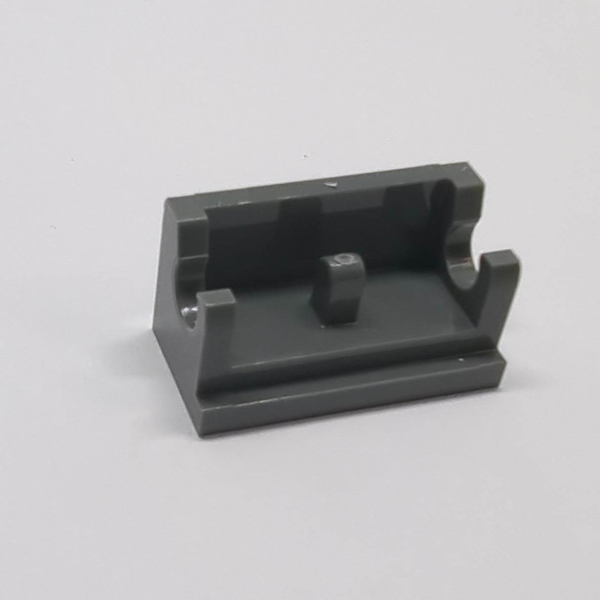 NEU Scharnierstein 1 x 2 Basis neudunkelgrau