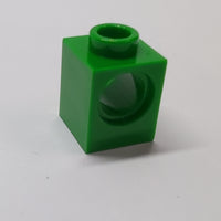 NEU Technic, Brick 1 x 1 with Hole grün green