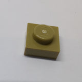 NEU Platte 1 x 1 dunkelbeige