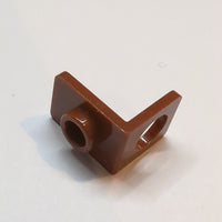 1x1 Nacken - Halterung Bracket dünne Wand neubraun reddish brown