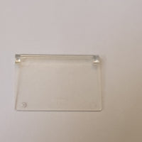 4x4 Glas für Autodach Sonnendach ohne Rillen transparent weiss trans-clear