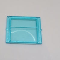 1x4x3 Glas für Zugfenster 3853 4033 6556 transparent hellblau trans-light blue