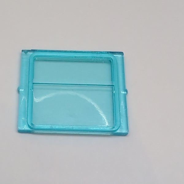 1x4x3 Glas für Zugfenster 3853 4033 6556 transparent hellblau trans-light blue