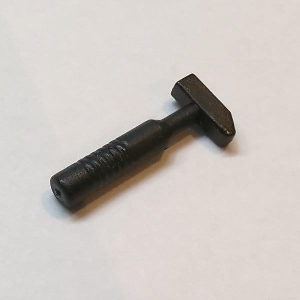 Utensil Minifigur Werkzeug Hammer Schlosserhammer klein 6-Rippen schwarz black