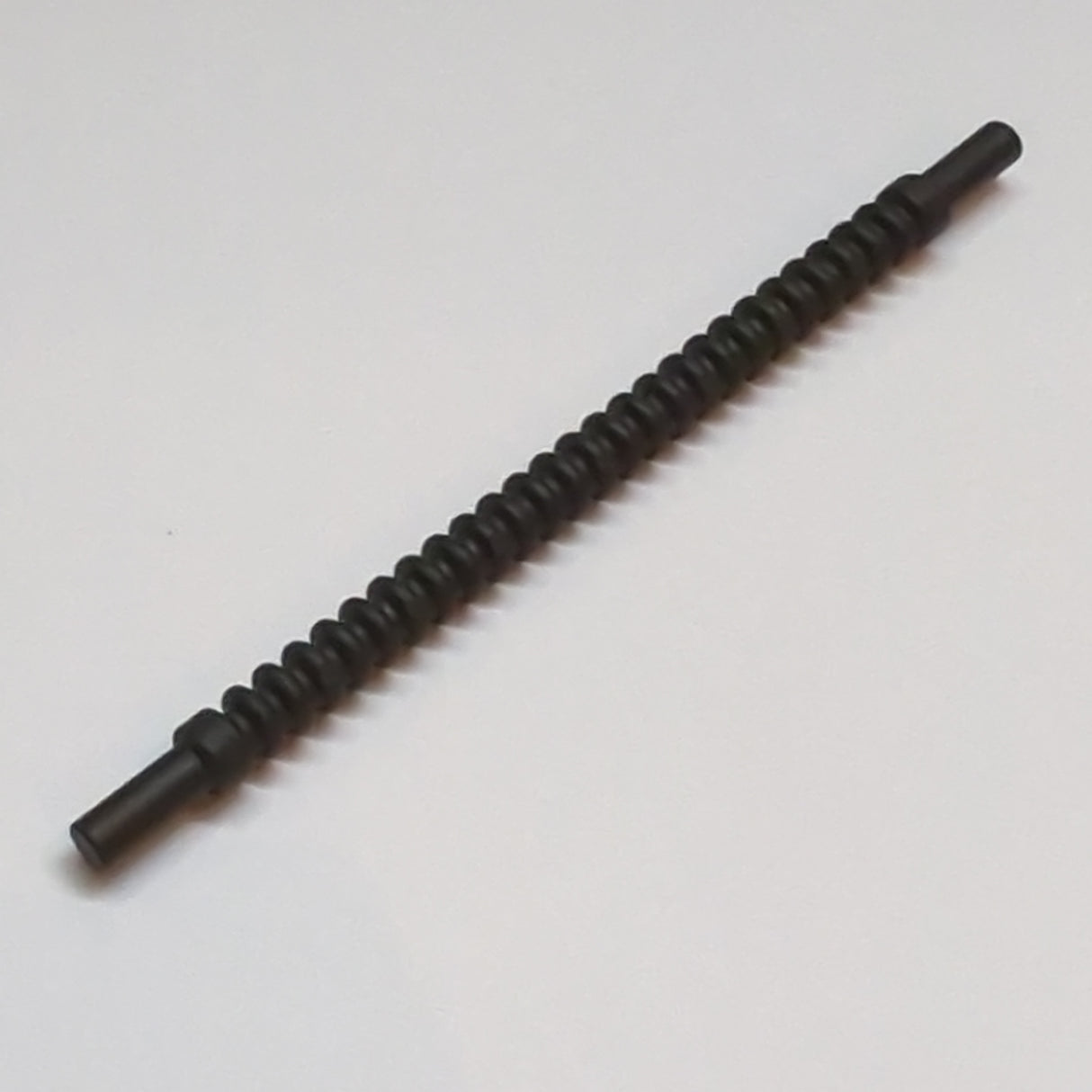 NEU Hose, Flexible Ribbed with 8mm Ends 10L / 8.0cm schwarz